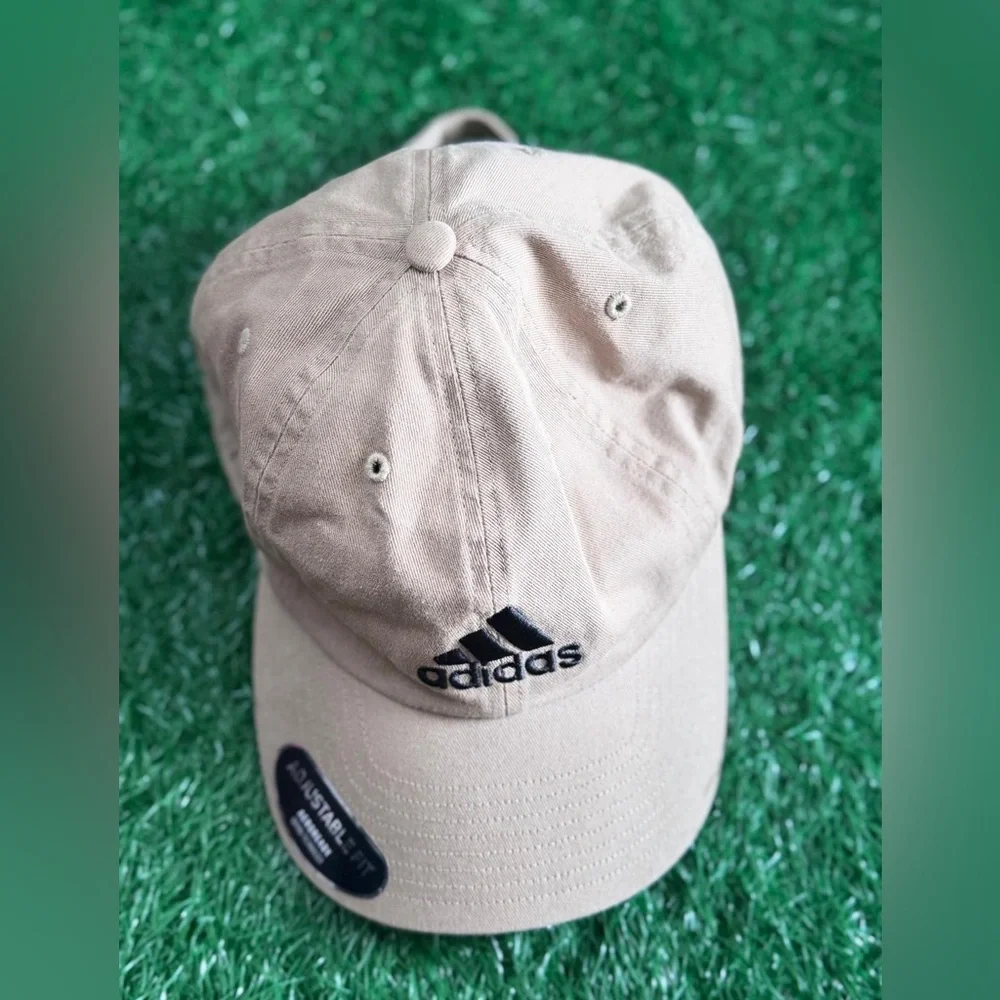 Adidas Beige and Black Cap‎